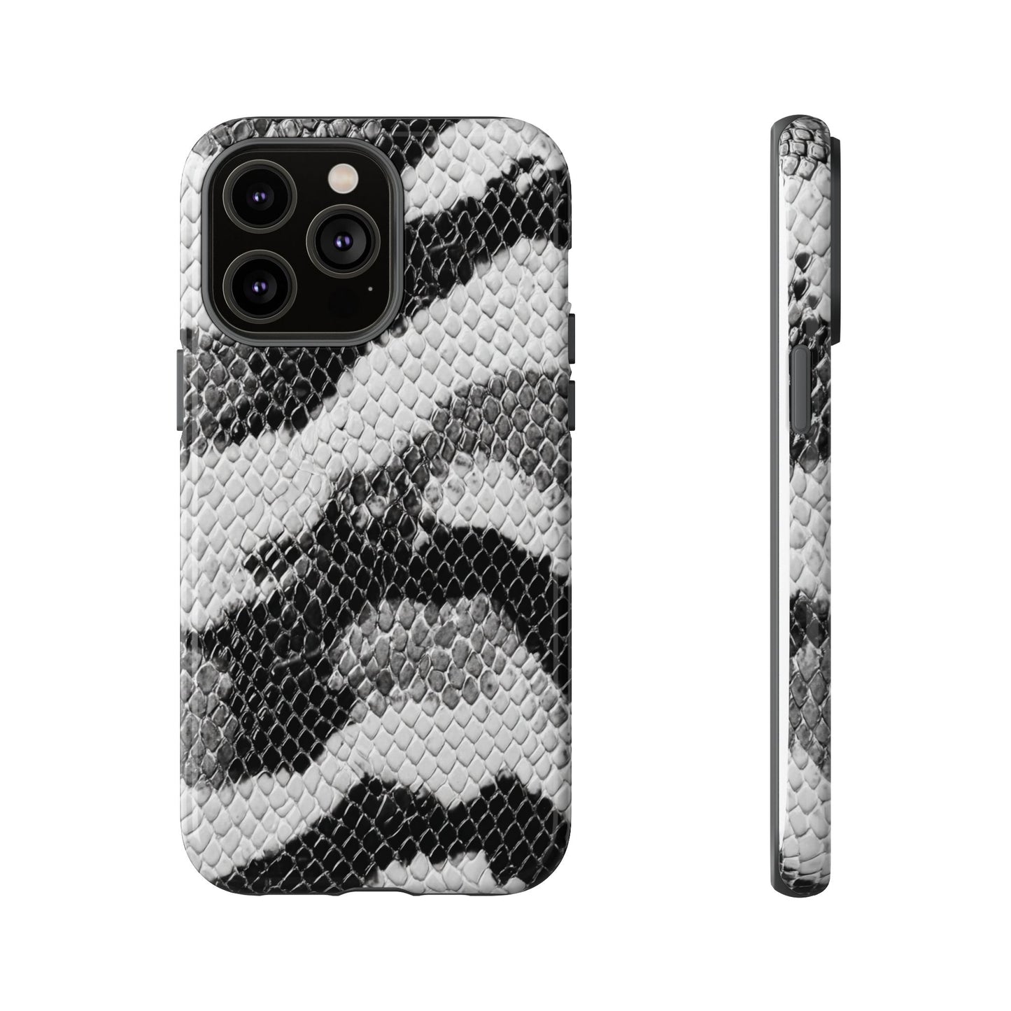 Black & White Snakeskin [TOUGH CASE]
