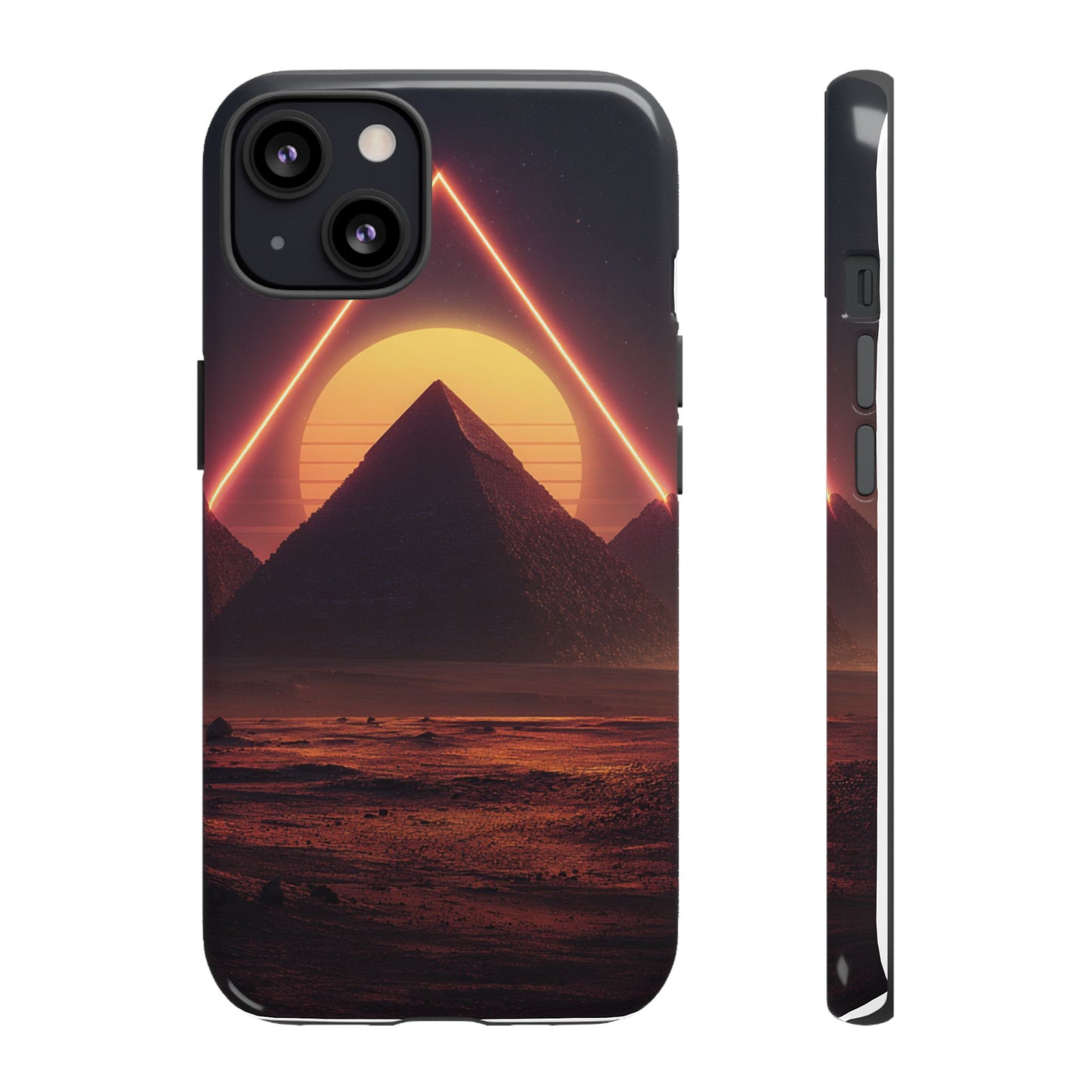 Retro Pyramid Sunset [TOUGH CASE]