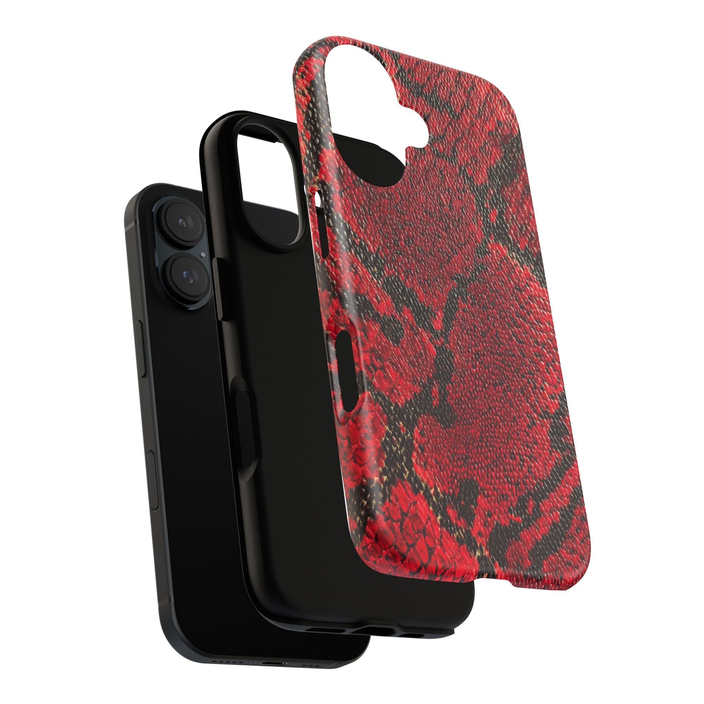 Red Snake Skin [TOUGH CASE]