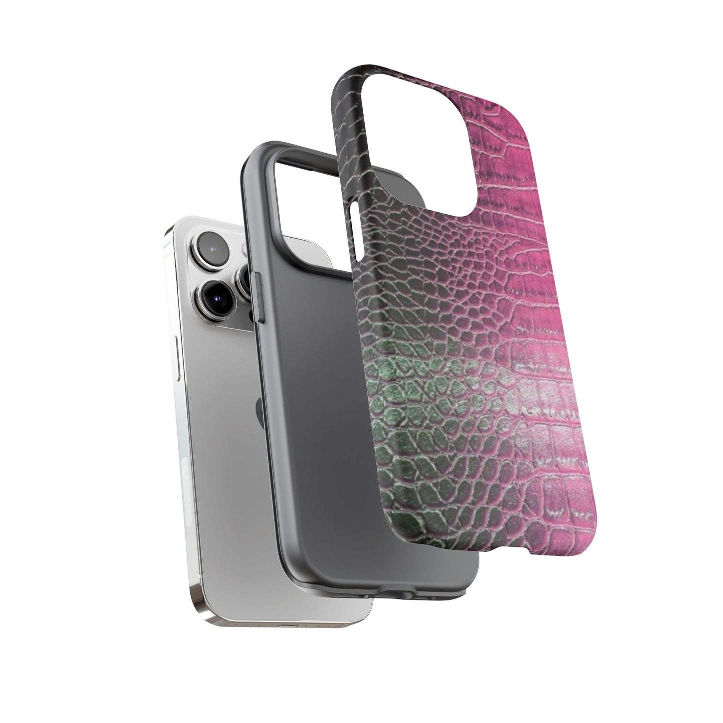 Purple Crocodile Leather [TOUGH CASE]