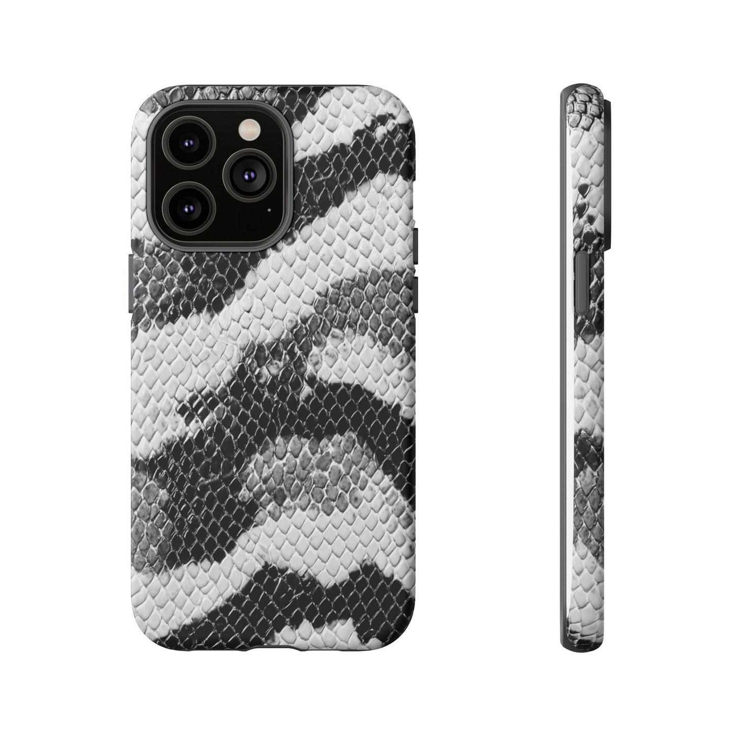 Black & White Snakeskin [TOUGH CASE]