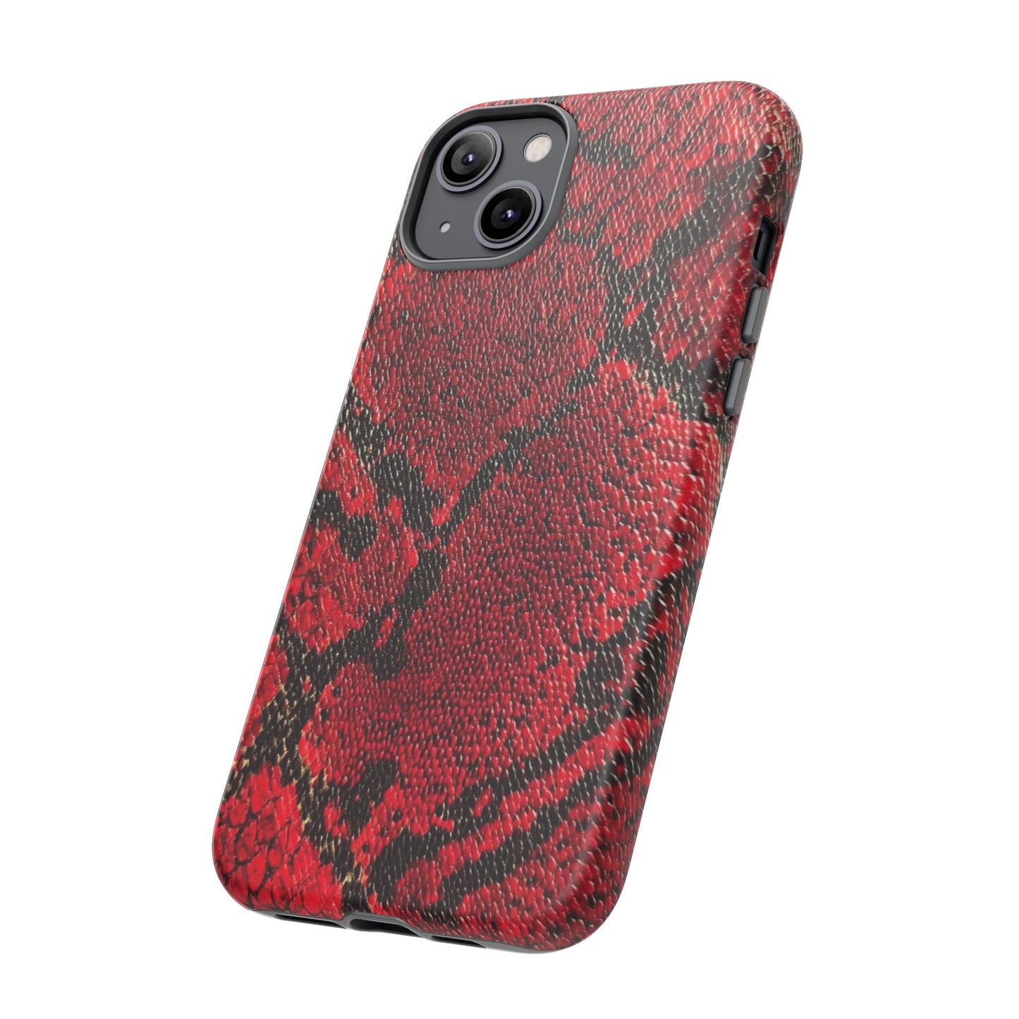 Red Snake Skin [TOUGH CASE]