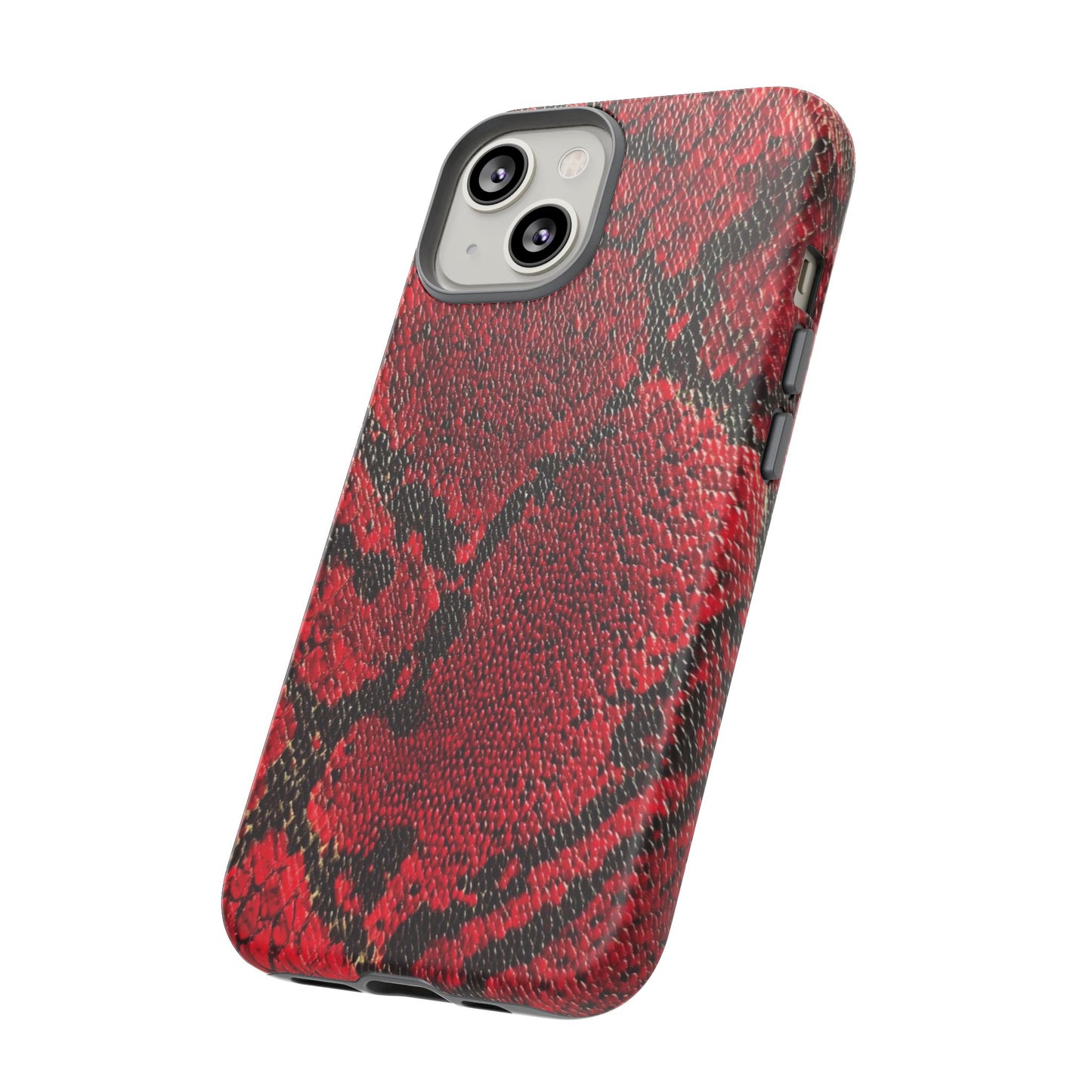 Red Snake Skin [TOUGH CASE]