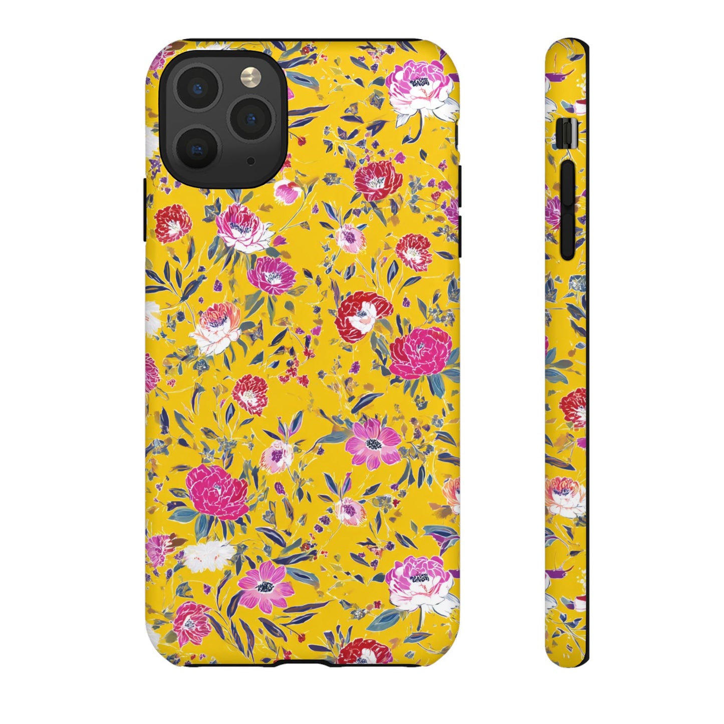 Floral 01 (iPhone X - iPhone 17 Pro Max) [TOUGH CASE]