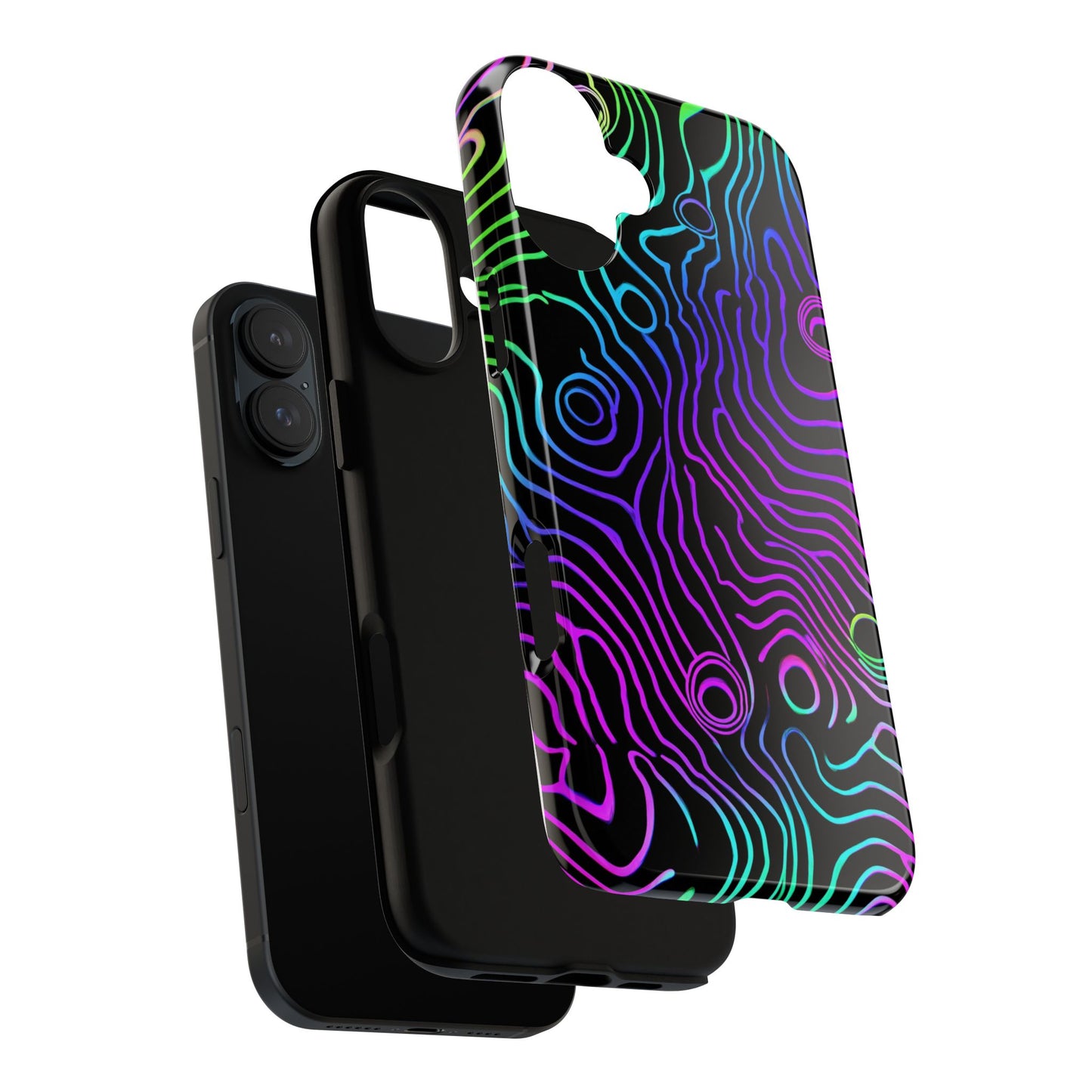 Topographic (iPhone X - iPhone 17 Pro Max) [TOUGH CASE]