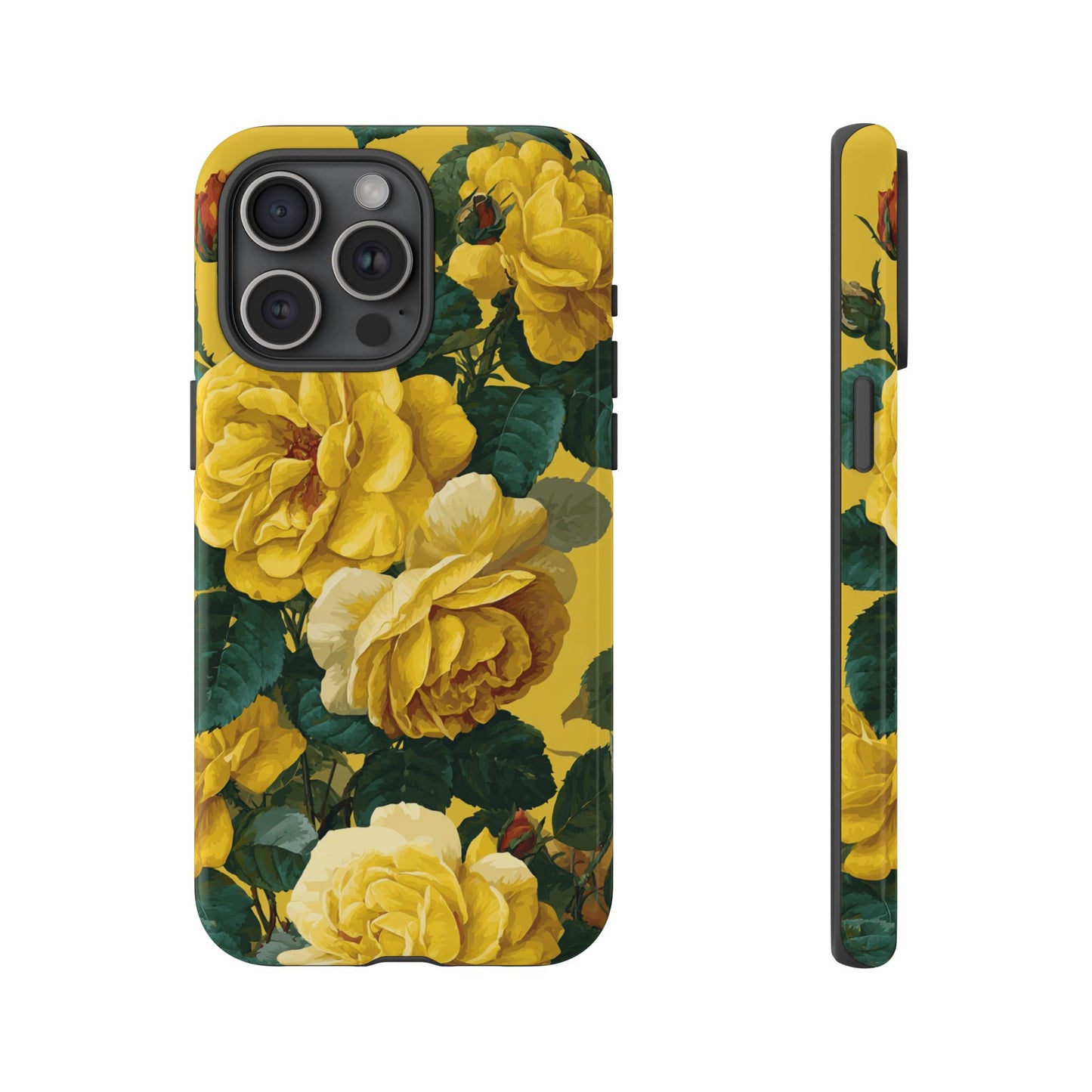 Floral Yellow Roses [TOUGH CASE]