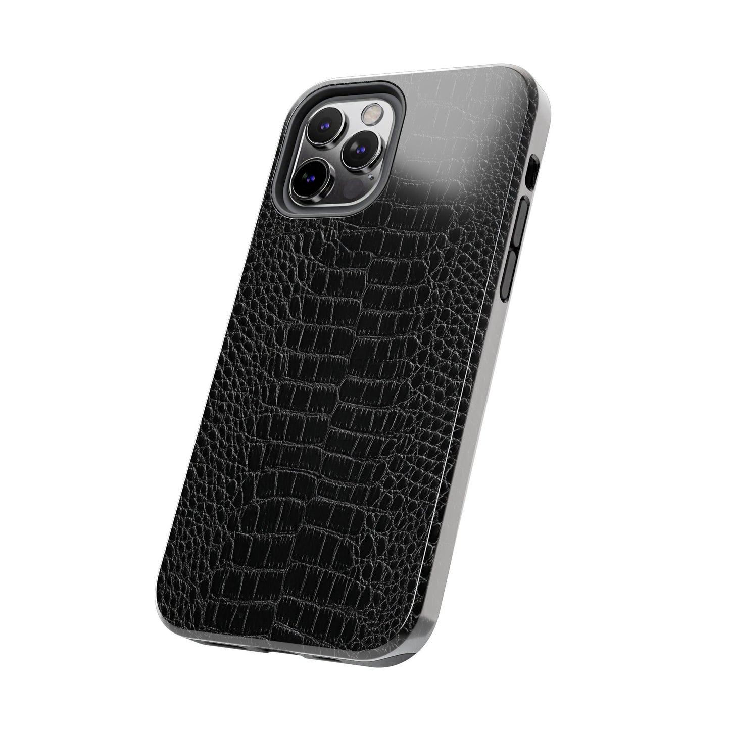 Black Crocodile Skin