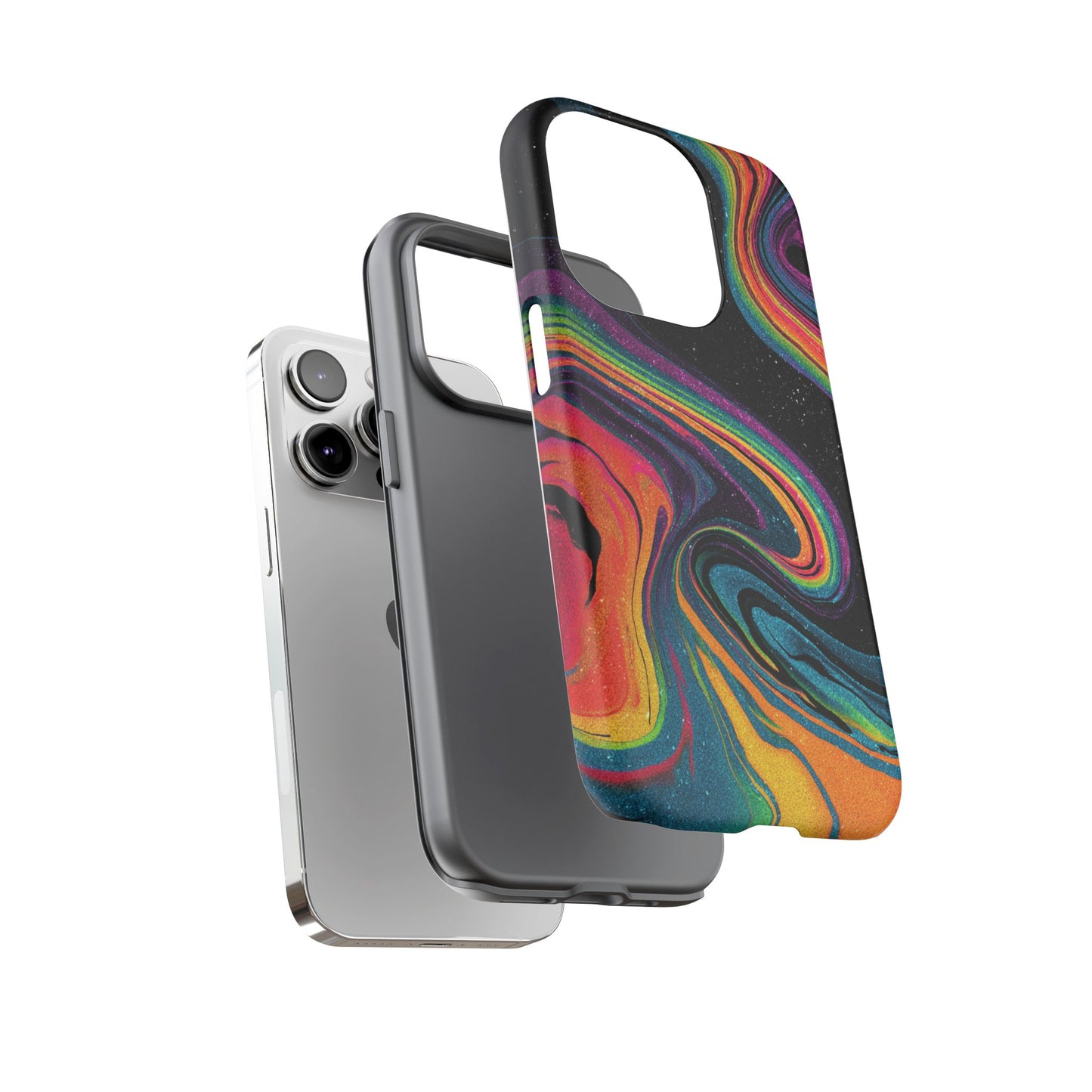 Rainbow Swirls [TOUGH CASE]