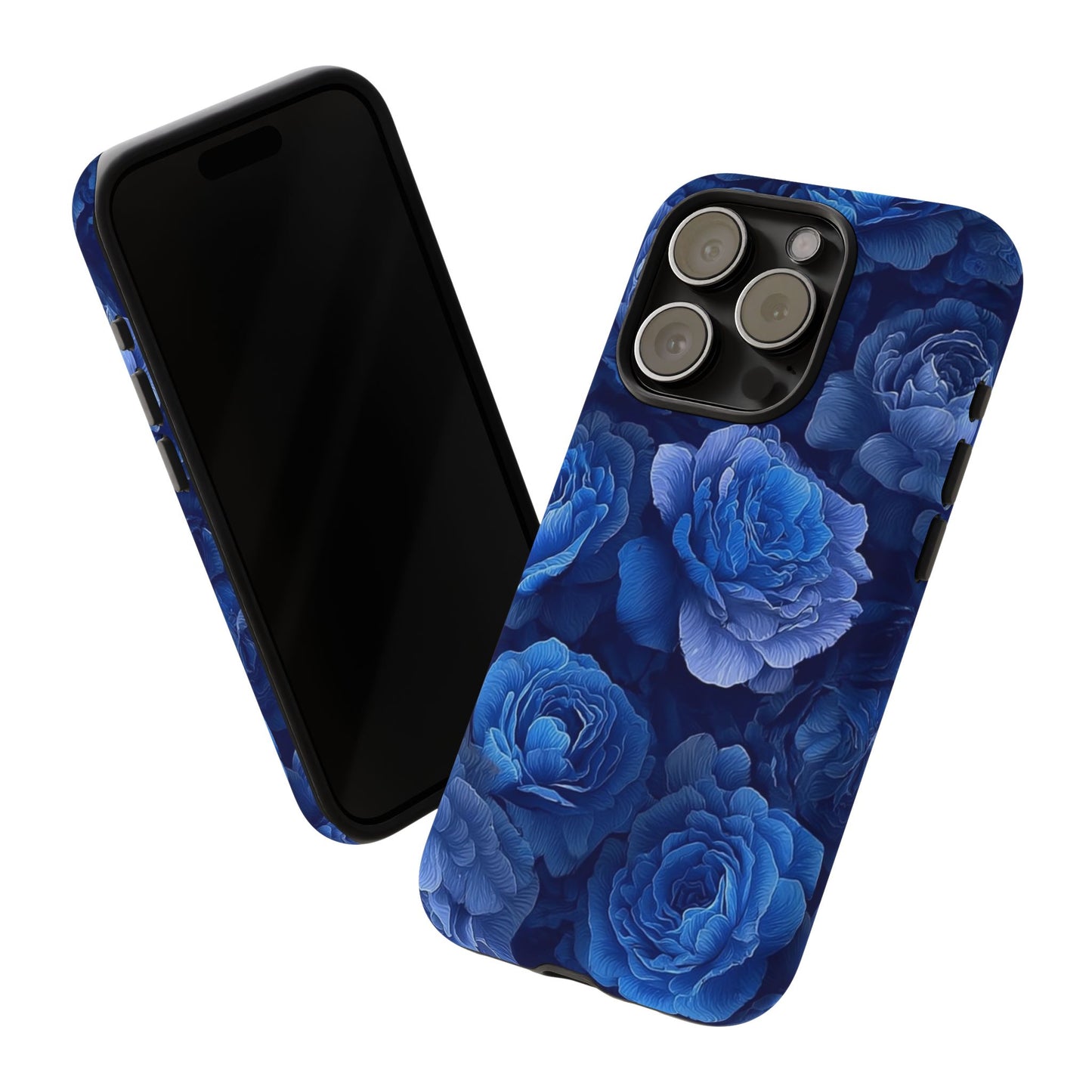 Floral Blue Roses [TOUGH CASE]