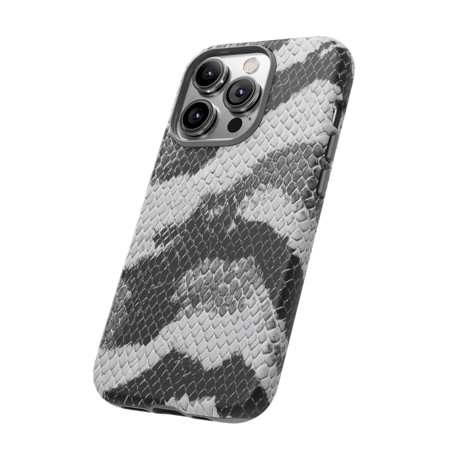 Black & White Snakeskin [TOUGH CASE]