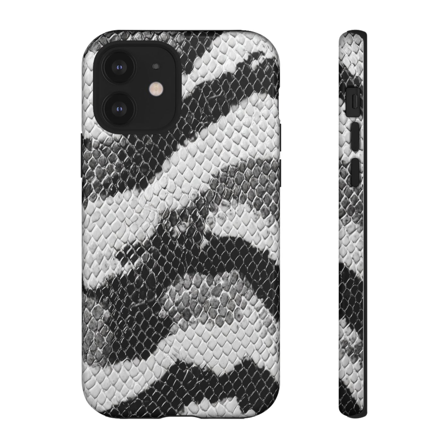 Black & White Snakeskin [TOUGH CASE]