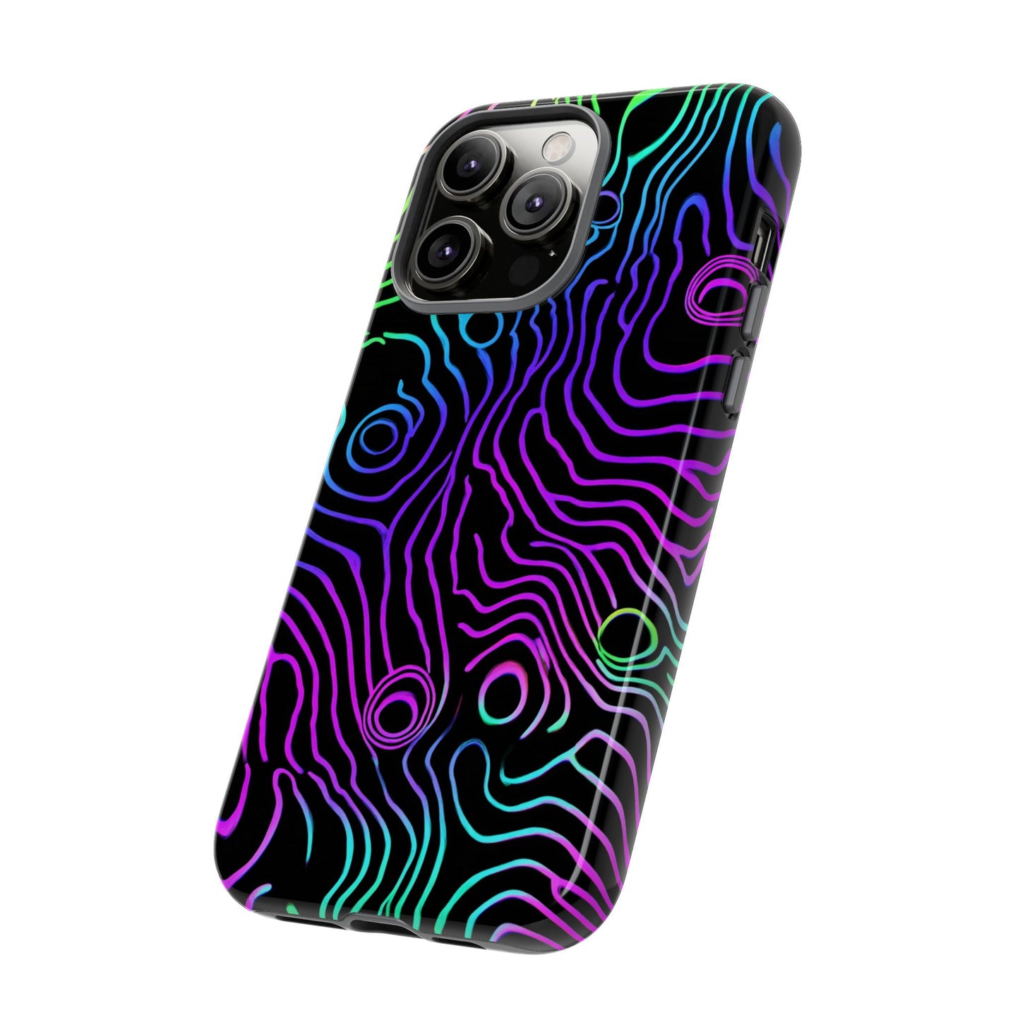 Topographic (iPhone X - iPhone 17 Pro Max) [TOUGH CASE]