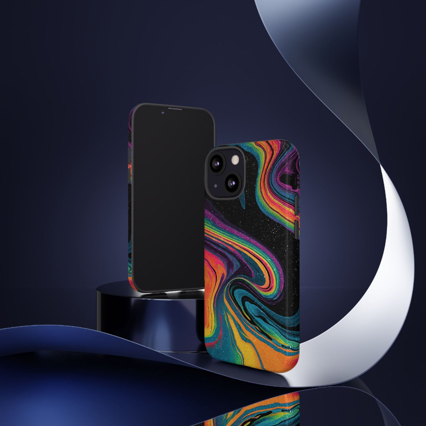 Rainbow Swirls [TOUGH CASE]