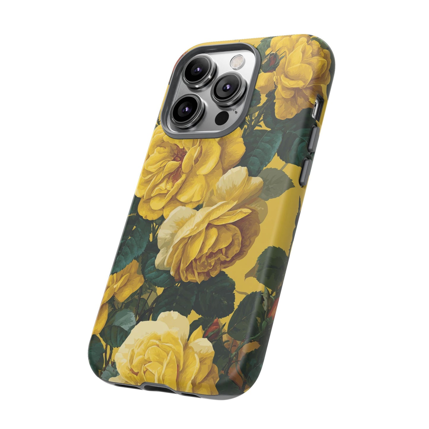 Floral Yellow Roses [TOUGH CASE]