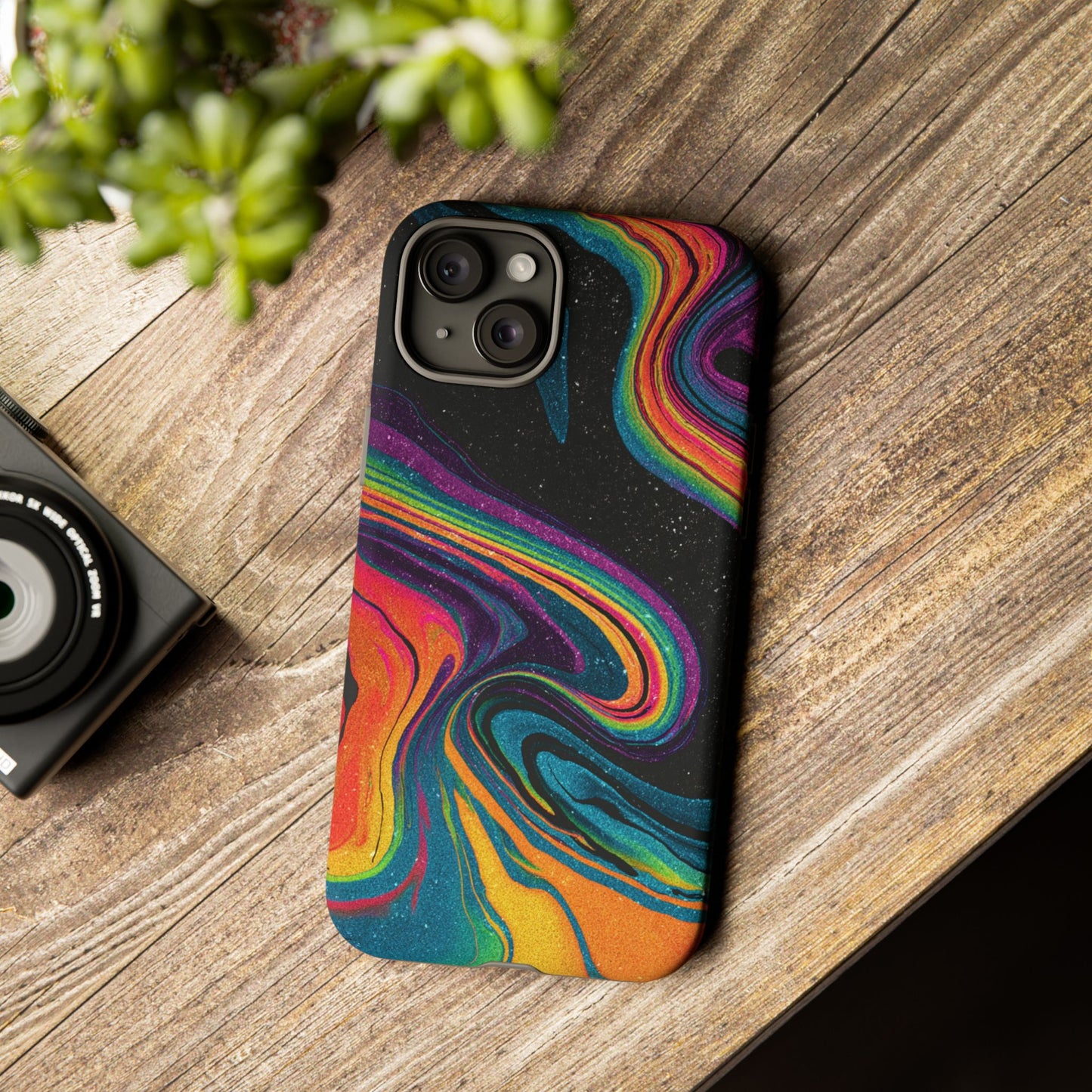 Rainbow Swirls [TOUGH CASE]