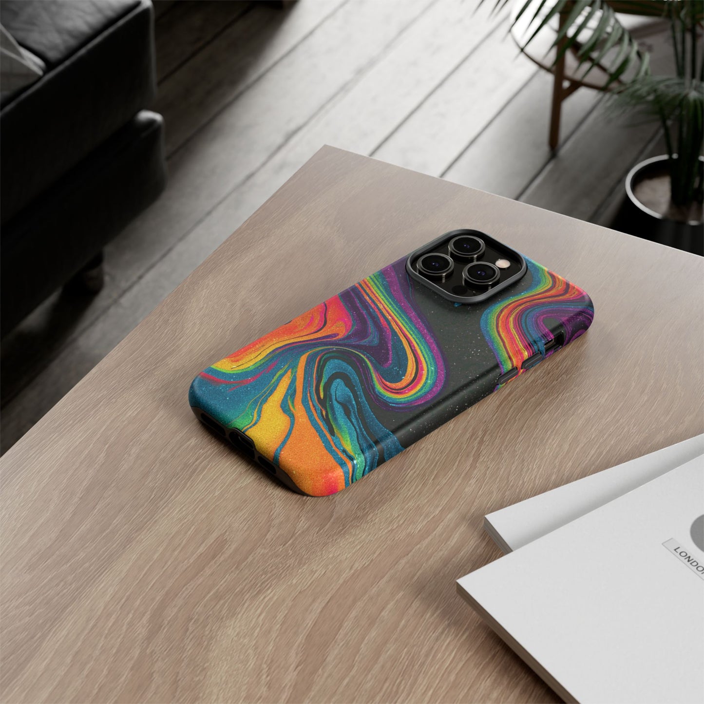 Rainbow Swirls [TOUGH CASE]