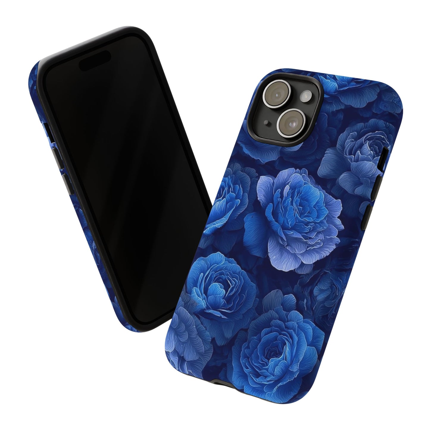 Floral Blue Roses [TOUGH CASE]
