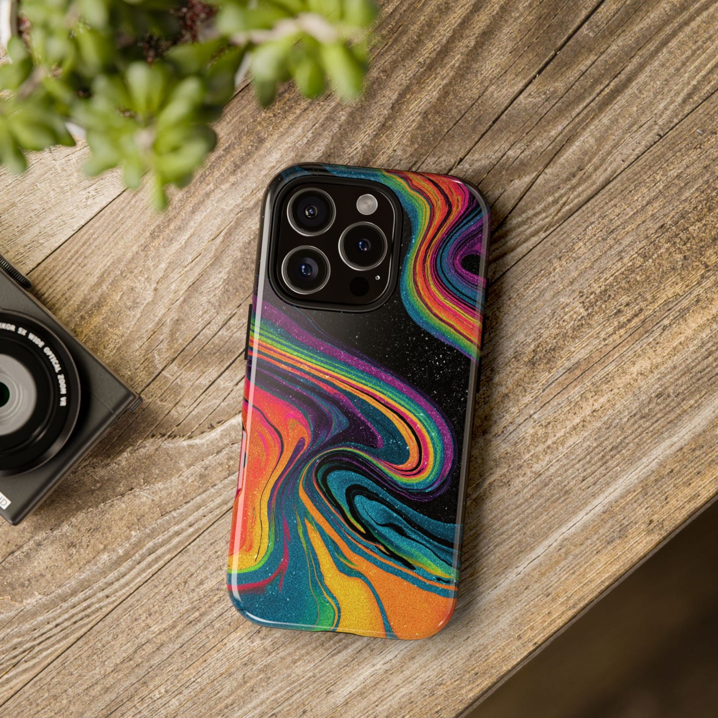 Rainbow Swirls [TOUGH CASE]