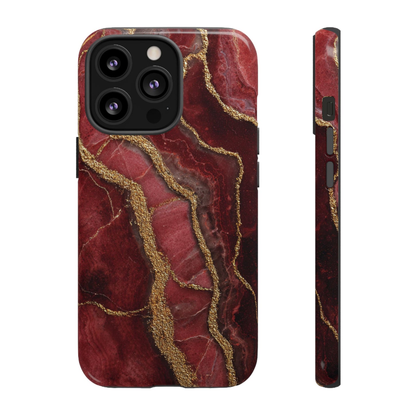 Red & Gold Marble [TOUGH CASE]