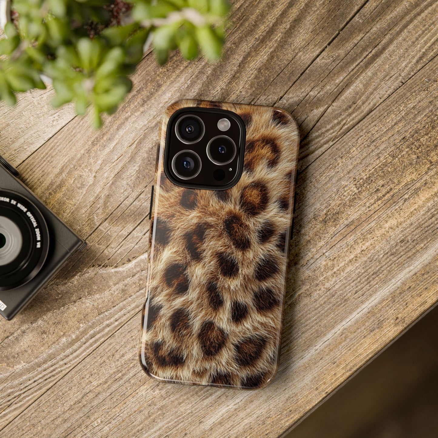 Leopard Print (iPhone X - iPhone 17 Pro Max) [TOUGH CASE]