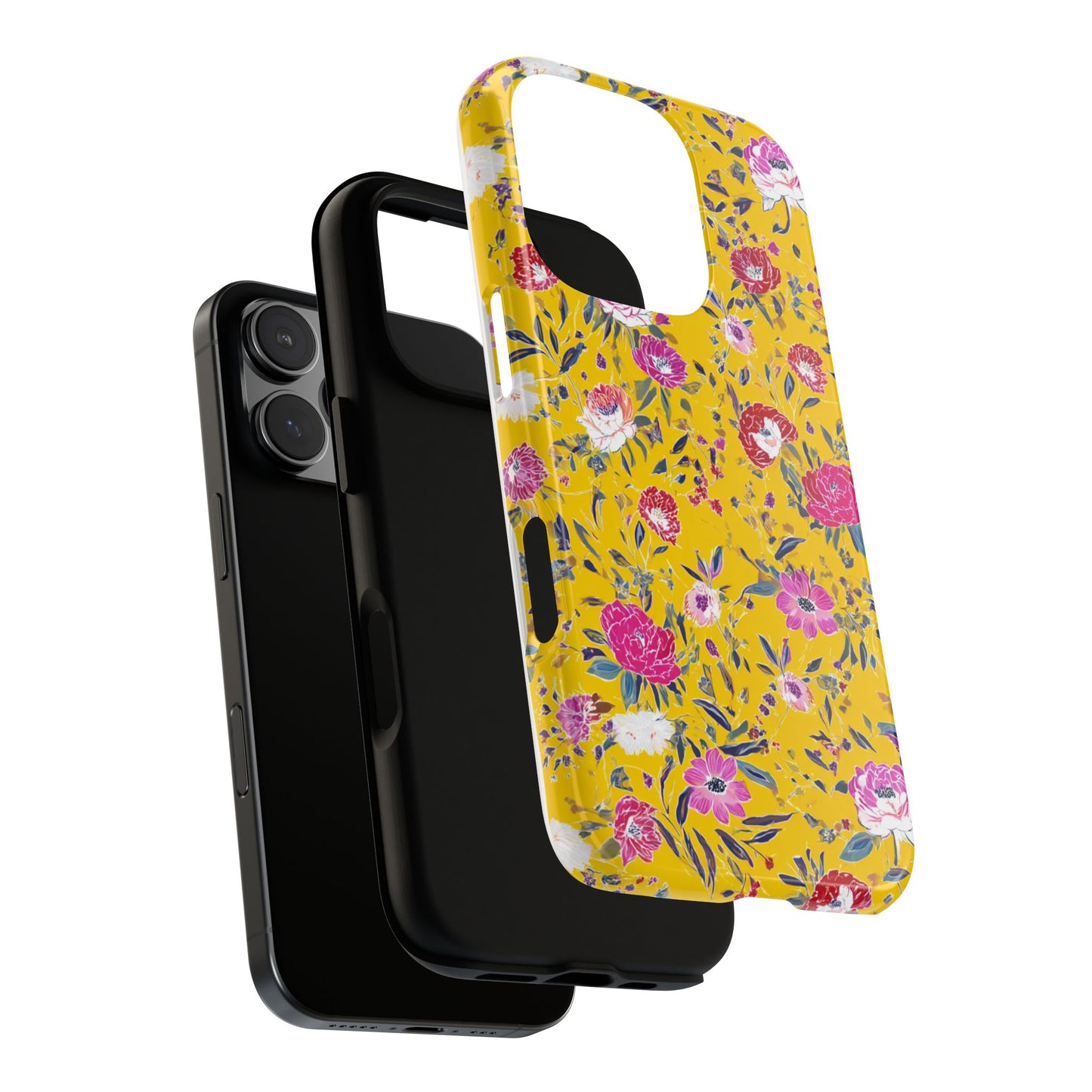 Floral 01 (iPhone X - iPhone 17 Pro Max) [TOUGH CASE]