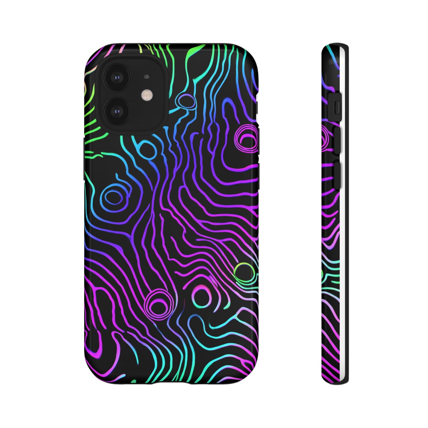 Topographic (iPhone X - iPhone 17 Pro Max) [TOUGH CASE]