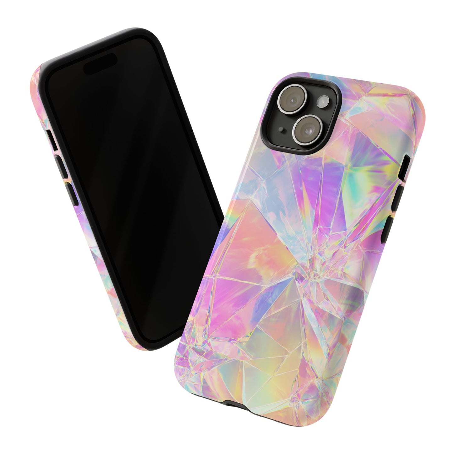 Iridescent Shards Phone Case (iPhone X - iPhone 17 Pro Max) [TOUGH CASE]