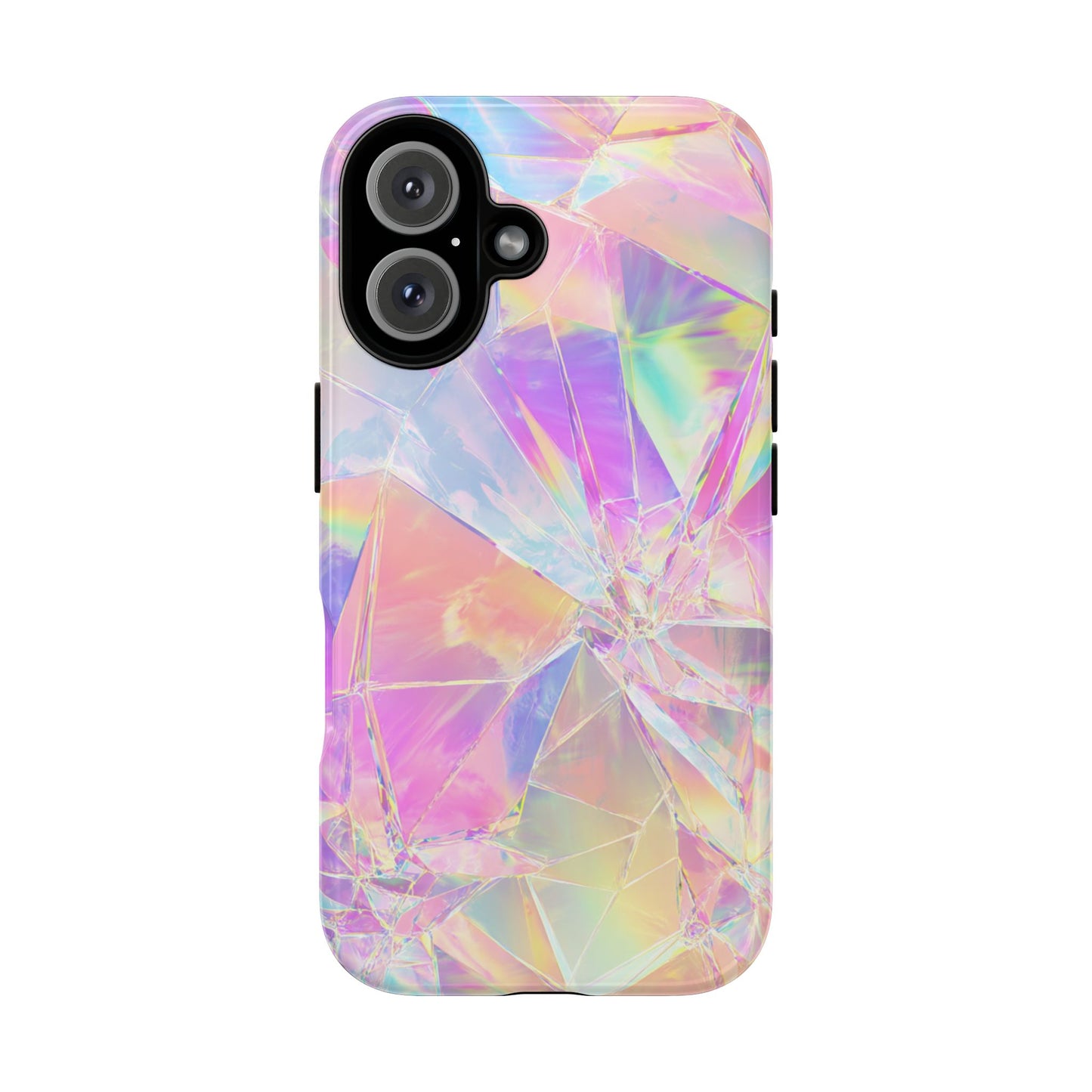 Iridescent Shards Phone Case (iPhone X - iPhone 17 Pro Max) [TOUGH CASE]