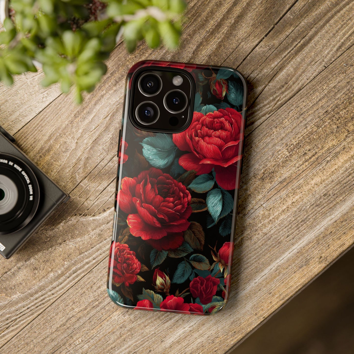 BESTSELLER Floral Red Roses [TOUGH CASE]