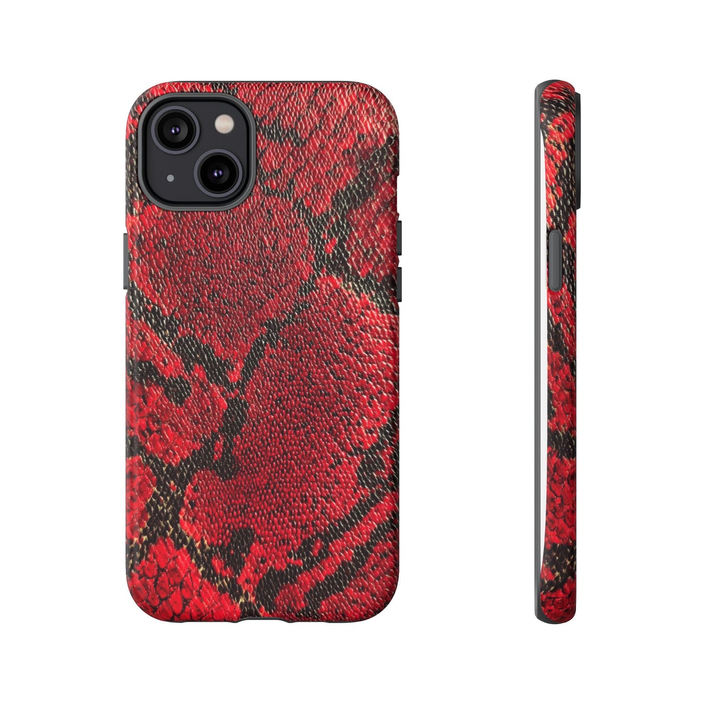 Red Snake Skin [TOUGH CASE]
