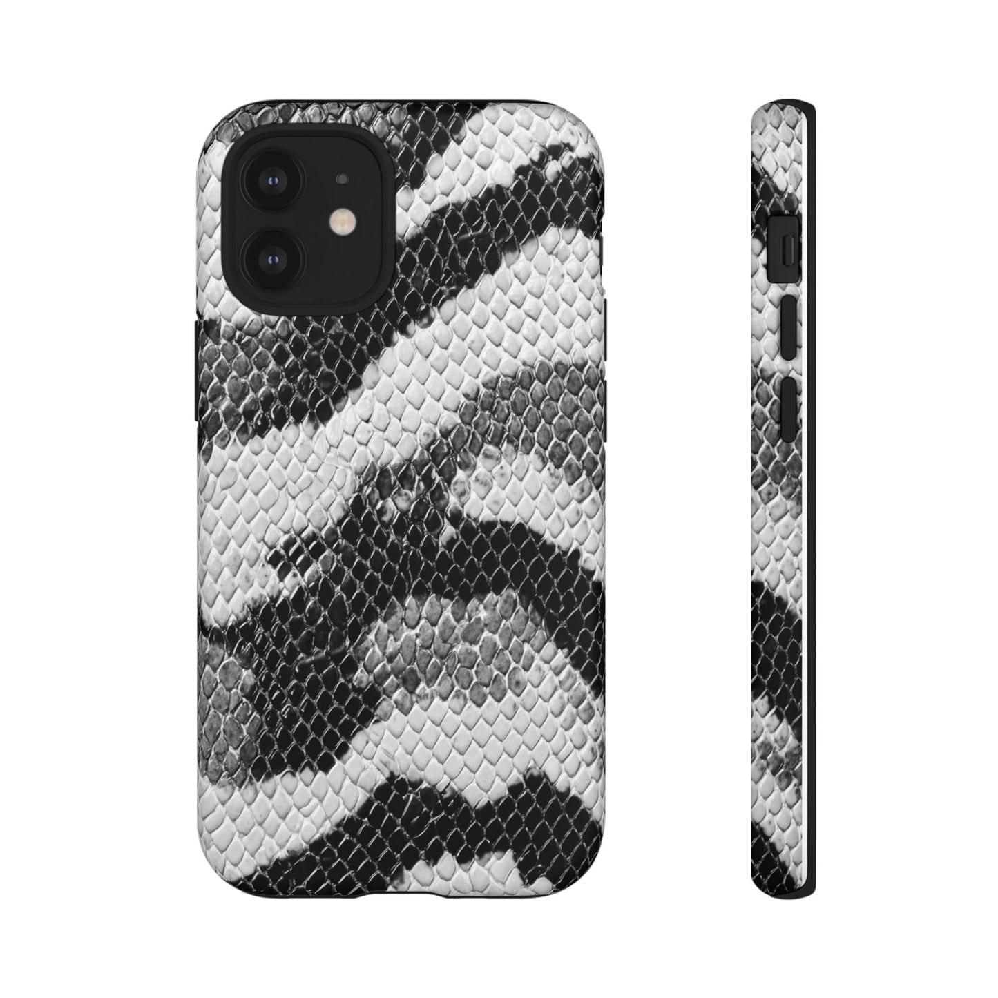 Black & White Snakeskin [TOUGH CASE]