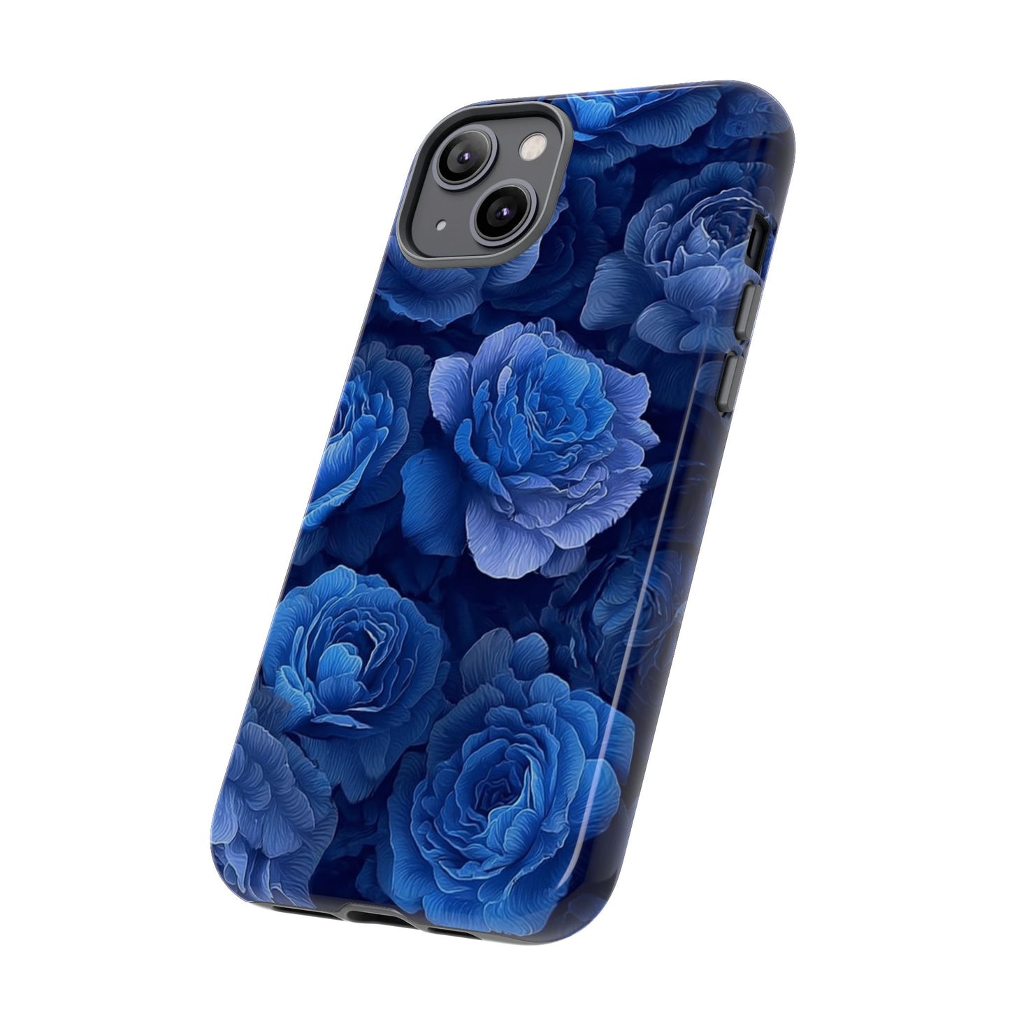 Floral Blue Roses [TOUGH CASE]