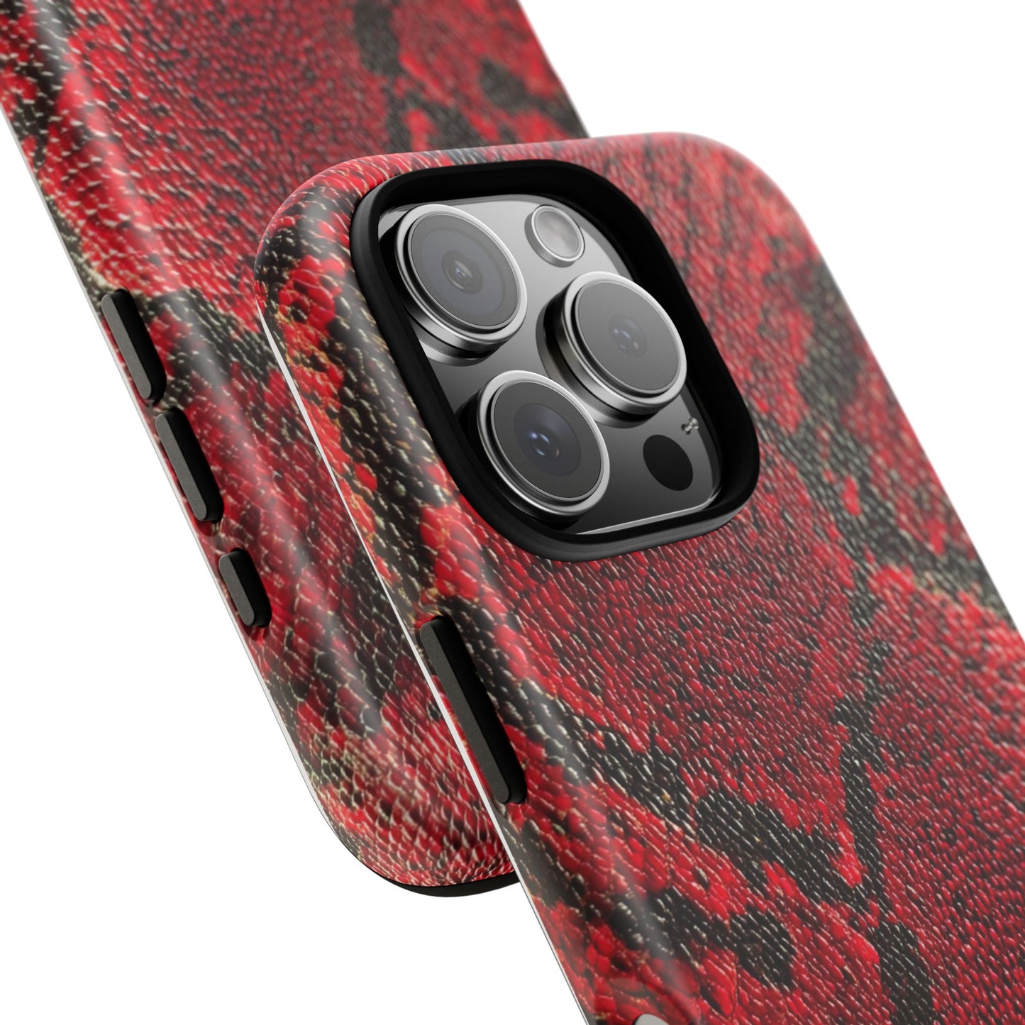 Red Snake Skin [TOUGH CASE]