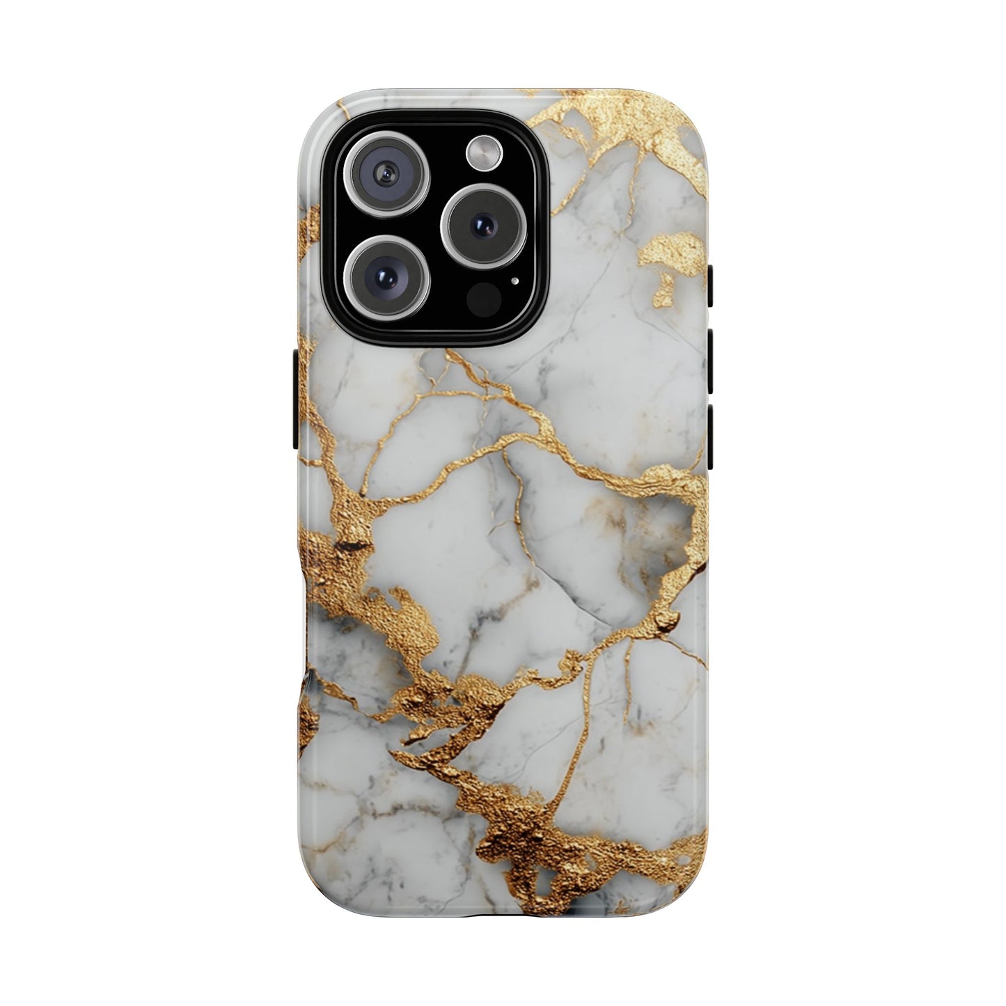 White & Gold Marble [TOUGH CASE]