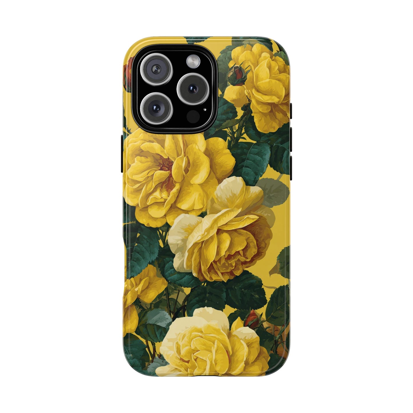 Floral Yellow Roses [TOUGH CASE]