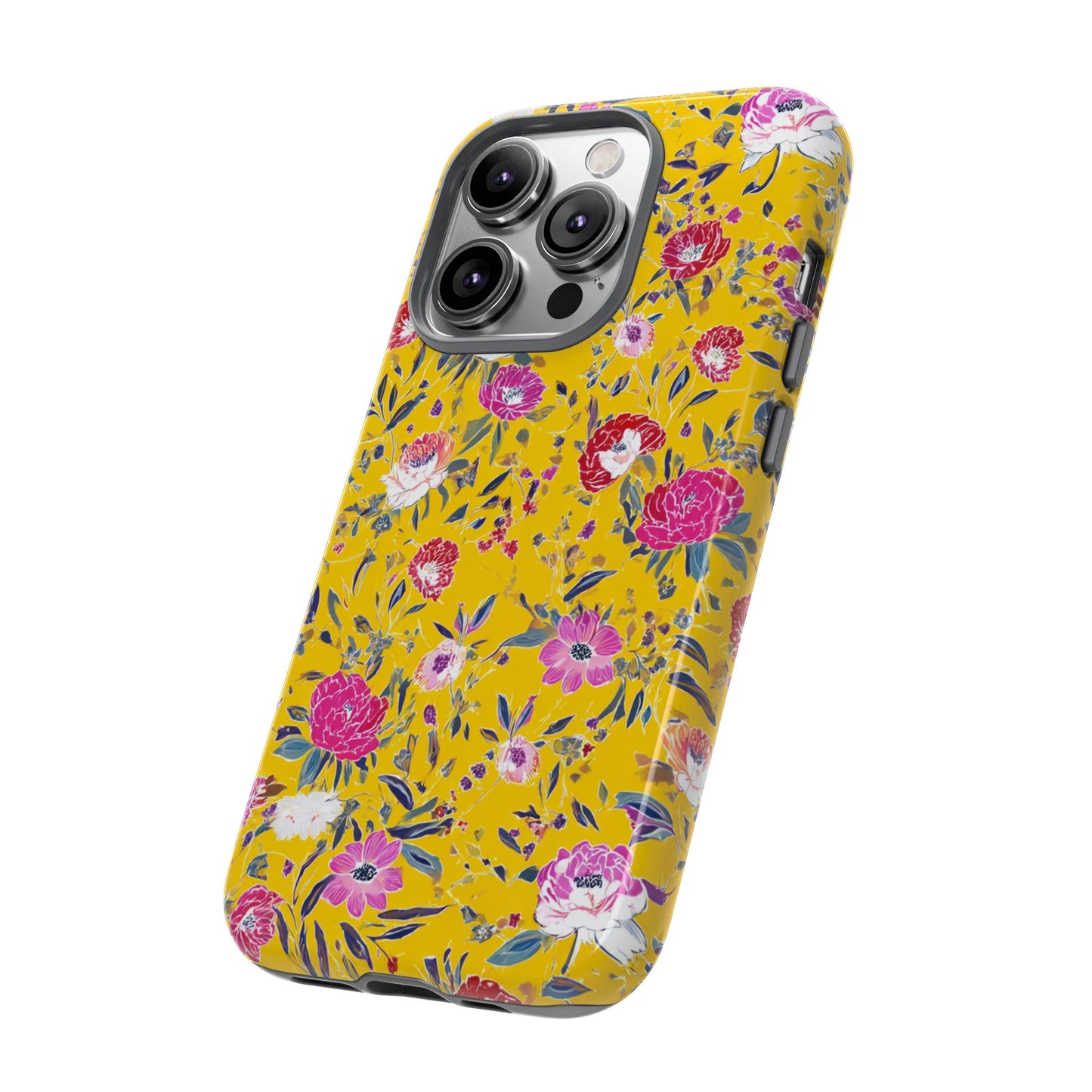 Floral 01 (iPhone X - iPhone 17 Pro Max) [TOUGH CASE]