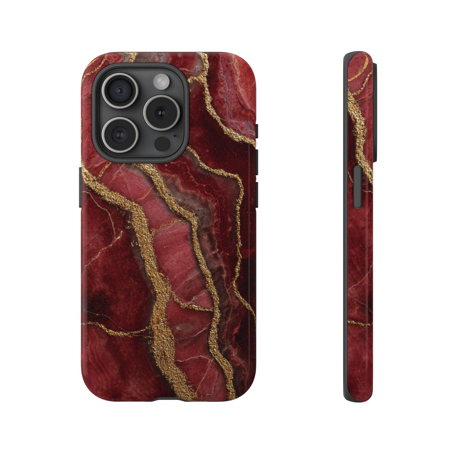 Red & Gold Marble [TOUGH CASE]