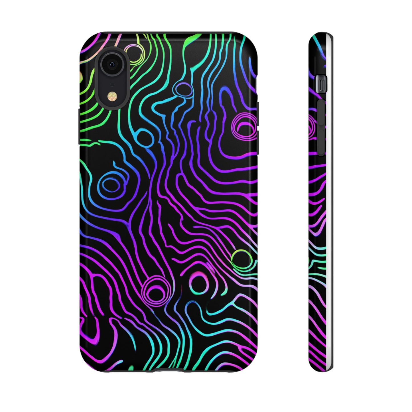 Topographic (iPhone X - iPhone 17 Pro Max) [TOUGH CASE]
