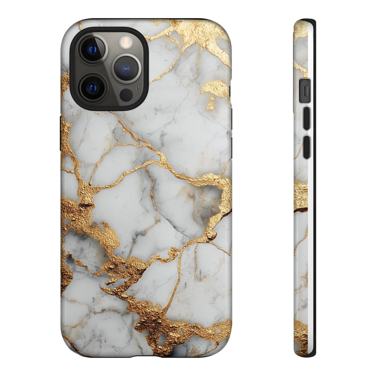 White & Gold Marble [TOUGH CASE]