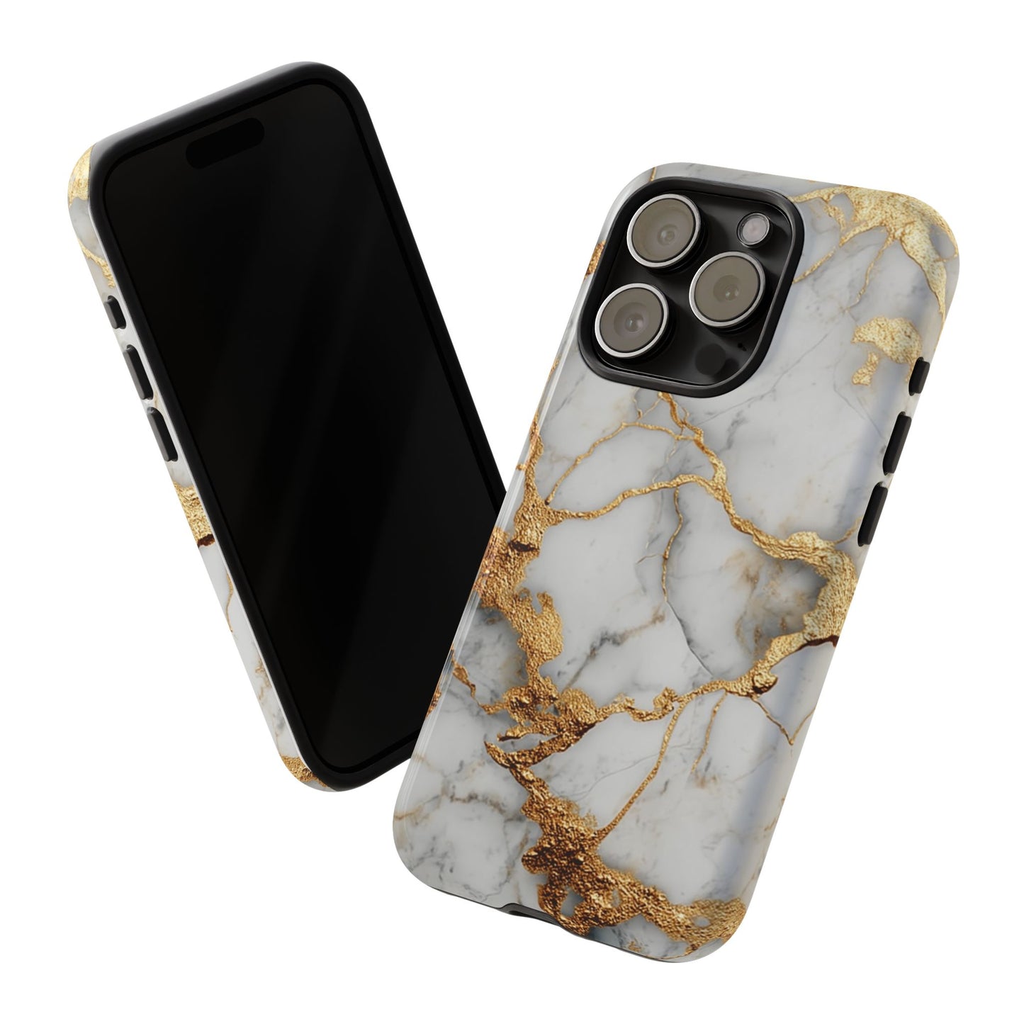 White & Gold Marble [TOUGH CASE]