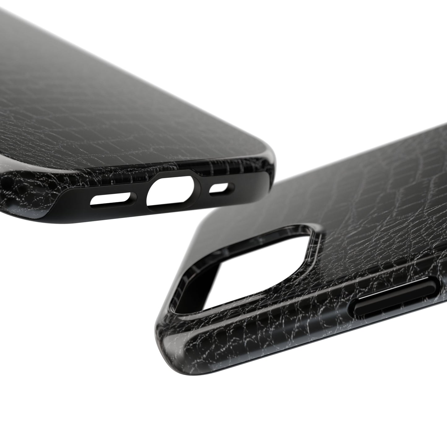 Black Crocodile Skin