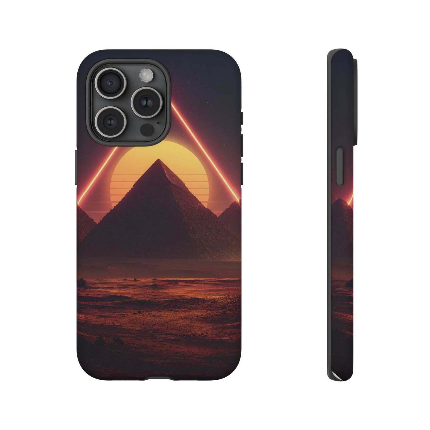 Retro Pyramid Sunset [TOUGH CASE]