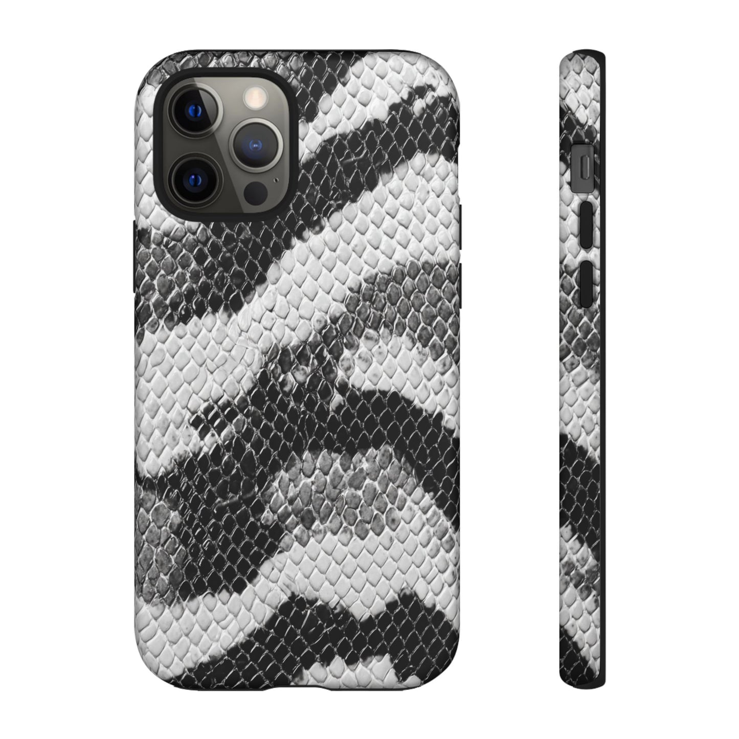 Black & White Snakeskin [TOUGH CASE]