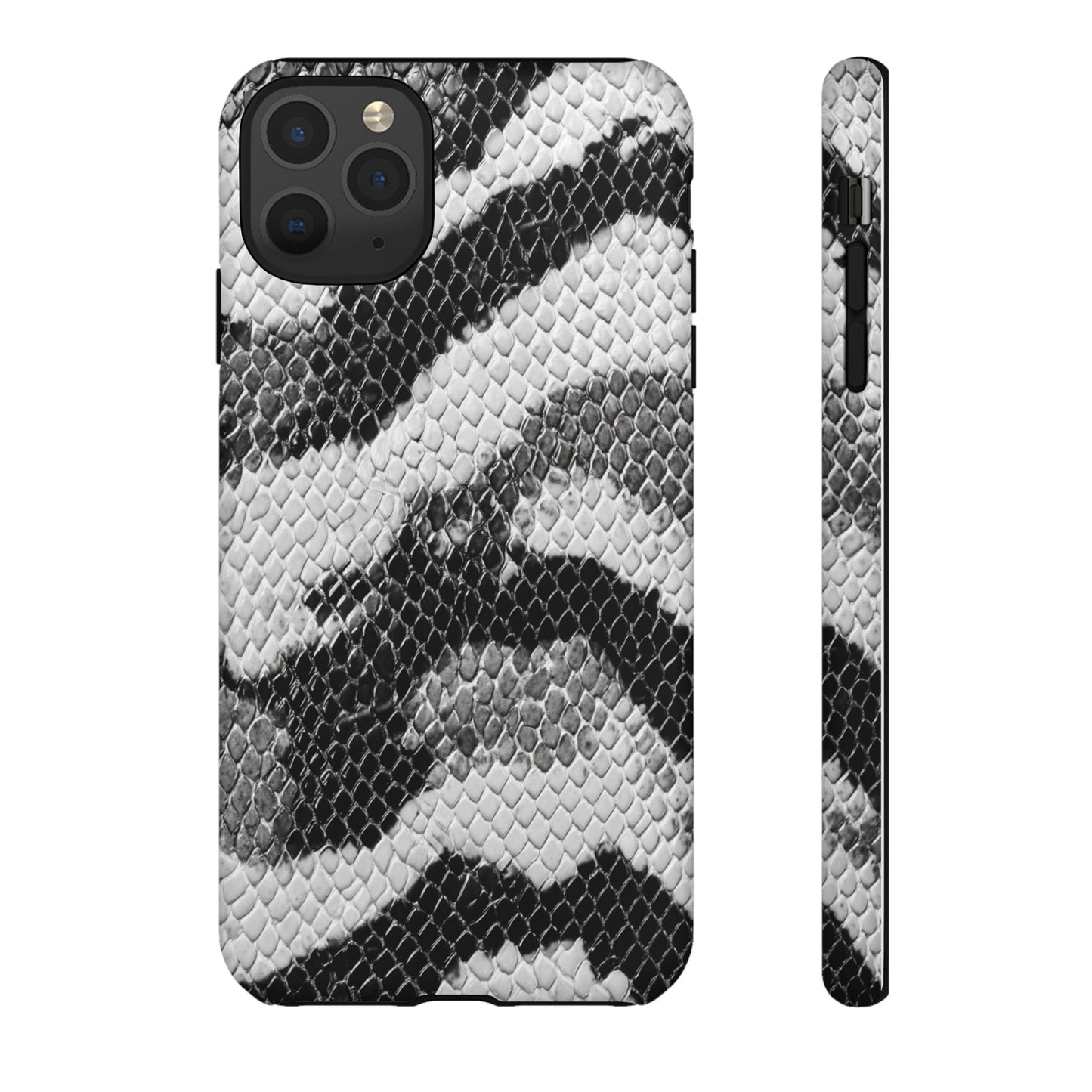 Black & White Snakeskin [TOUGH CASE]