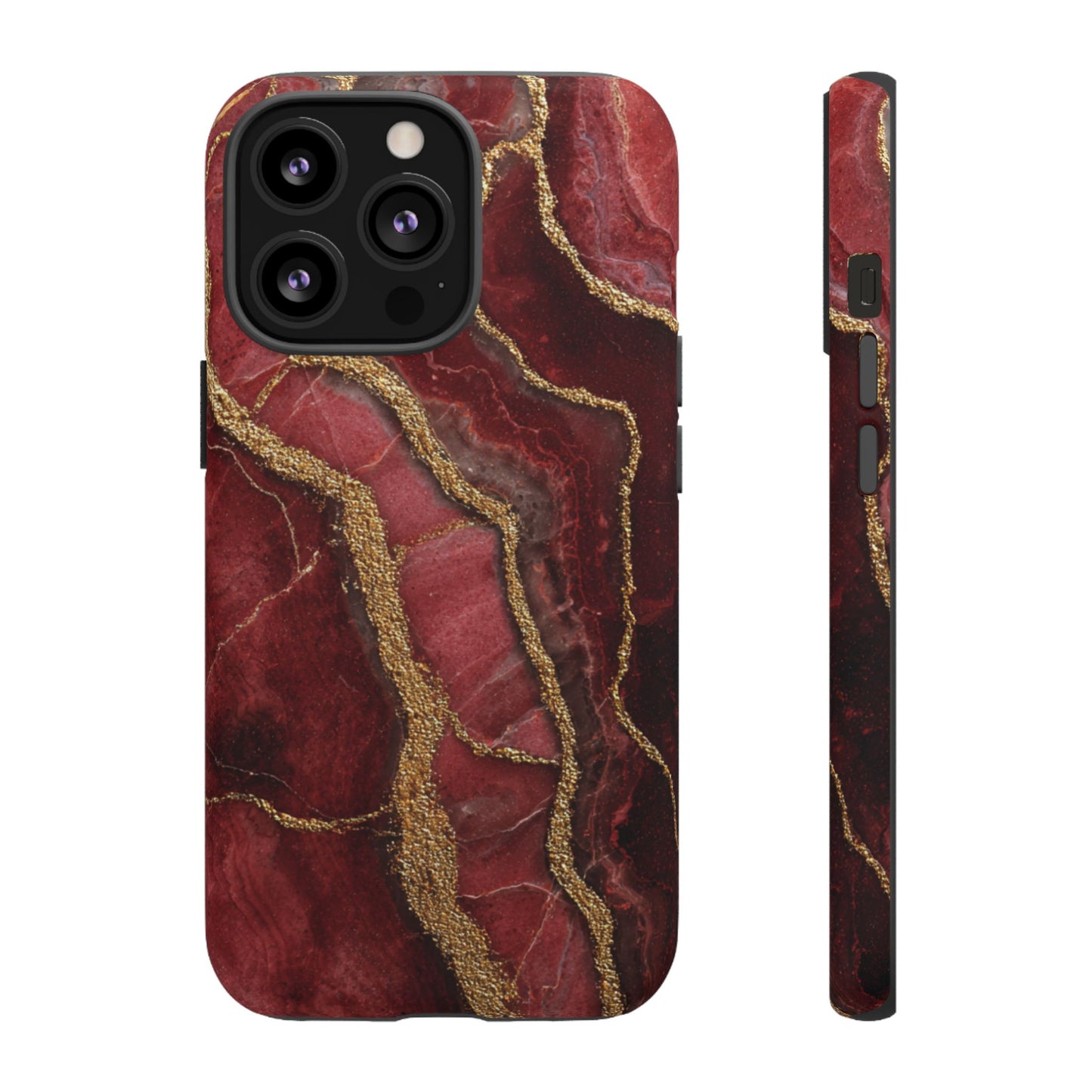 Red & Gold Marble [TOUGH CASE]
