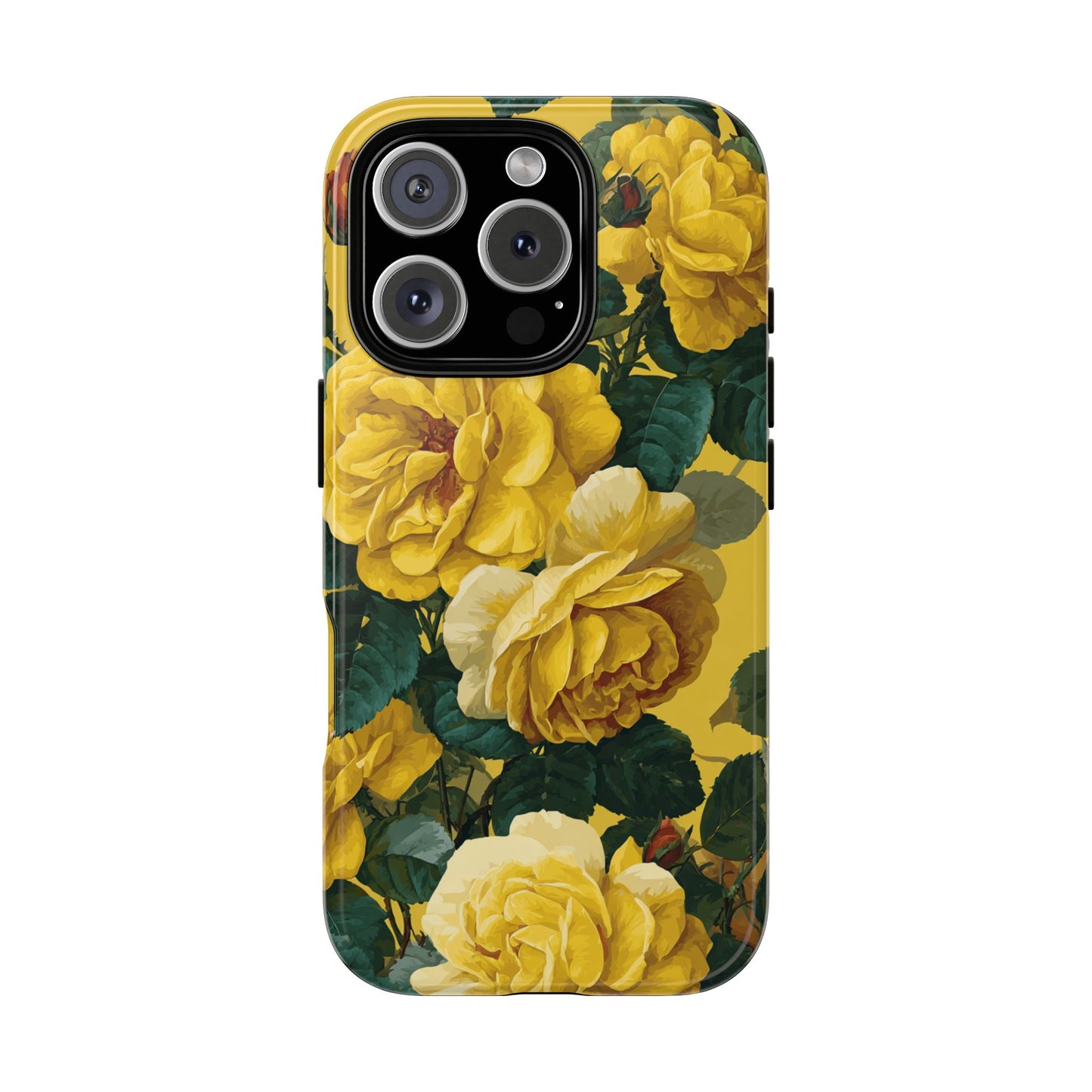 Floral Yellow Roses [TOUGH CASE]