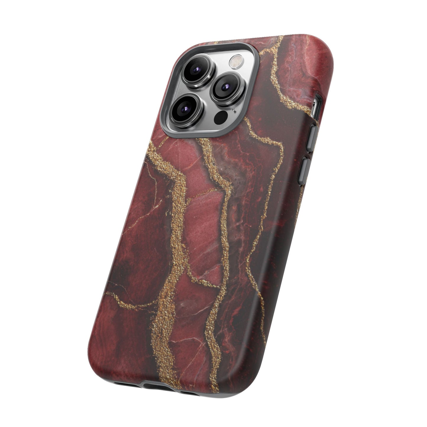 Red & Gold Marble [TOUGH CASE]
