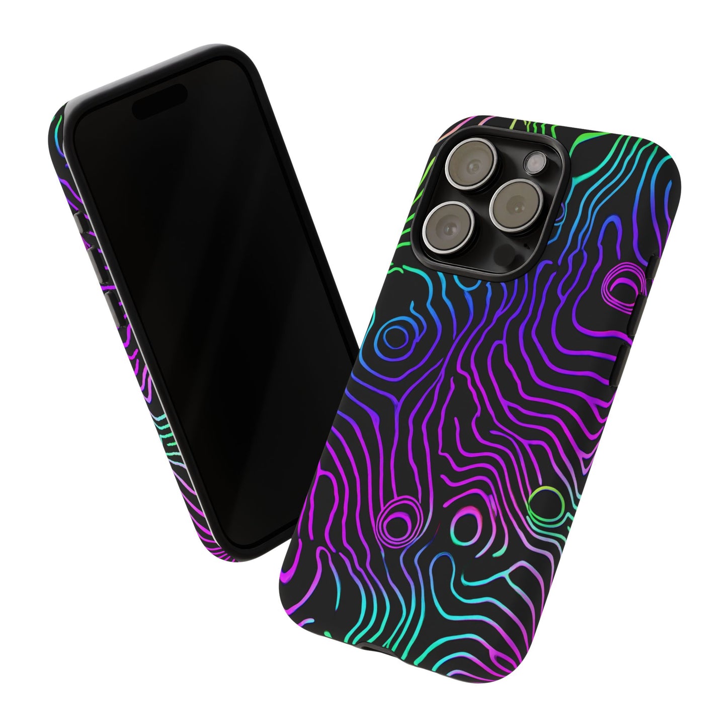 Topographic (iPhone X - iPhone 17 Pro Max) [TOUGH CASE]