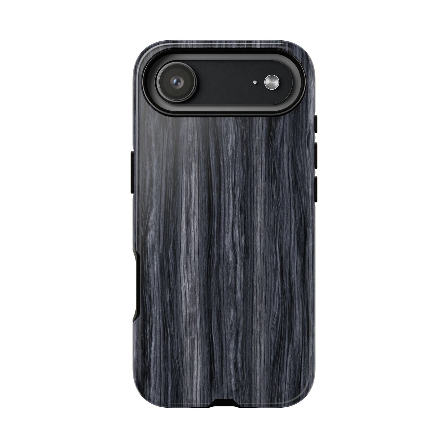 Black Wood (iPhone X - iPhone 17 Pro Max) [TOUGH CASE]