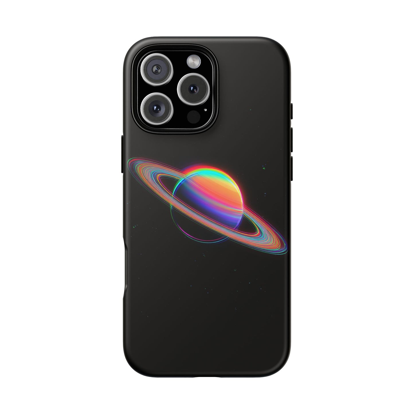 Glitched Saturn – (iPhone X - iPhone 17 Pro Max) [TOUGH CASE]